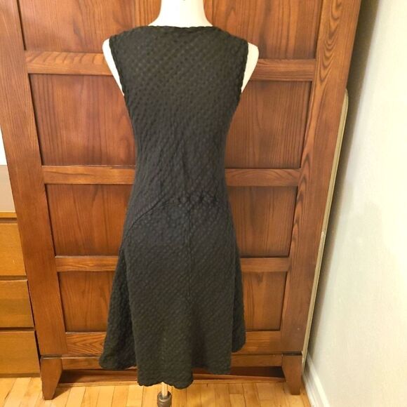 Luna Luz Tank Dress Black Linen Blend Size Small - Picture 9 of 9